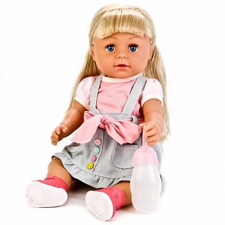 Интерактивная кукла Baby The Club 43 см, пьет и писает, с аксессуарами 