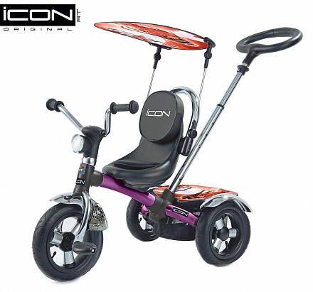 Детский трехколесный велосипед ICON 2 RT original fuksia angel