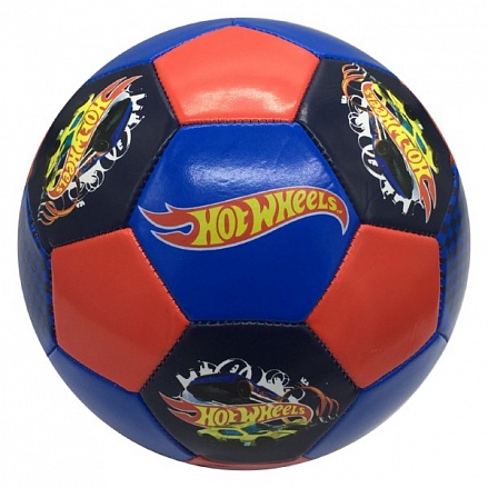 Футбольный мяч - Hot wheels, ПВХ 1 слой, размер 5 