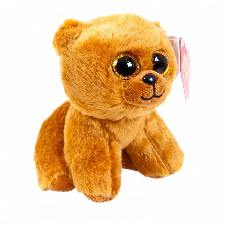Мягкая игрушка – Медведь бурый, 14 см 
