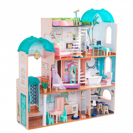 Кукольный домик с мебелью – Камила, 25 элементов 