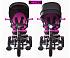 Icon 5 RT 3-х колесный велосипед-коляска VIP V5 by Natali Prigaro, pink  - миниатюра №21