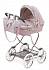 Коляска DeCuevas с сумкой и зонтом - Романтик, розовая, 90 см  - миниатюра №1