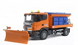 Scania - Снегоуборочная машина (Bruder, 03-585) Scania - Снегоуборочная машина (Bruder, 03-585)