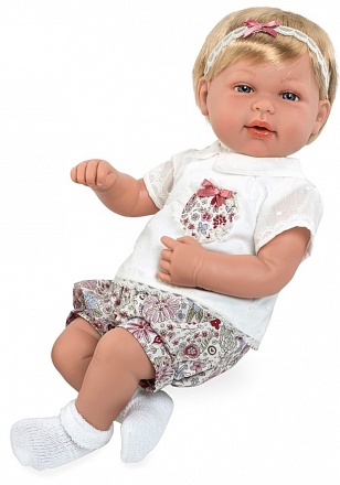 Интерактивная кукла из коллекции Elegance с соской, 45 см, плачет 