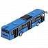 Модель Автобус ЛИАЗ-5292 Метрополитен свет-звук 18 см двери открываются металлическая инерционная  - миниатюра №3