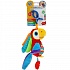 Текстильная игрушка-подвеска Попугай с порезывателем  - миниатюра №1