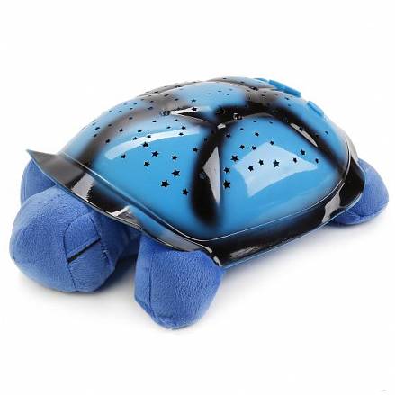 Интерактивная мягкая игрушка-ночник - Черепаха, свет, звук, 7 колыбельных песенок 