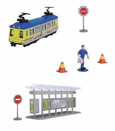 Игровой набор «Трамвайная остановка» 