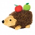 Мягкая игрушка - Ежик с яблоками, 25 см  - миниатюра №1