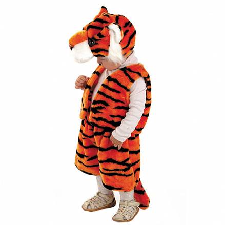 Костюм карнавальный детский – Тигренок из меха, размер 28 