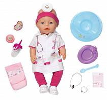 Интерактивная кукла BABY born. Доктор (Zapf Creation, 820-421) Интерактивная кукла BABY born. Доктор (Zapf Creation, 820-421)