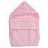 Одежда для кукол и пупсов 25-29 см конверт розовый боди-комбинезон шапка  - миниатюра №5