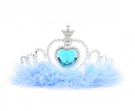 Корона Снежной принцессы, голубая 