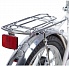 Велосипед Novatrack 18" Urban, белый, защита А-тип, тормоз ножной, крылья и багажник хром  - миниатюра №2
