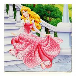 Кубики Принцессы Дисней (Играем Вместе, 02009sim) - миниатюра