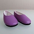 Туфли фиолетовые, для кукол 32 см  - миниатюра №1