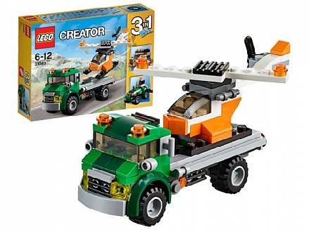 Lego Creator. Перевозчик вертолета