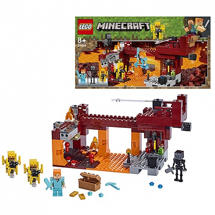 Конструктор Lego Minecraft - Мост ифрита 