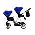 Детская прогулочная коляска для двойни – Bebetto 42 Sport, шасси белая/BIA SON199  - миниатюра №6