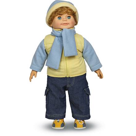Интерактивная кукла Егорка 4, озвученная 50 см. 