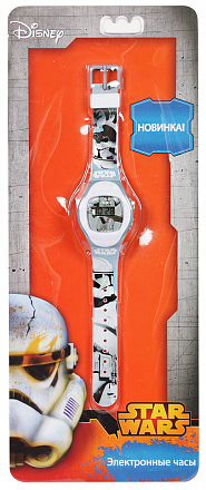 Часы наручные электронные StarWars «Звёздные Войны» Stormtrooper, Штормтрупер 