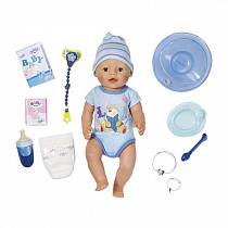 Кукла-мальчик Baby born интерактивная, 43 см. (Zapf, 822-012) Кукла-мальчик Baby born интерактивная, 43 см. (Zapf, 822-012)