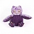 Мягкая игрушка – Совушка фиолетовая, 18 см  - миниатюра №1