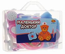 Набор Маленький доктор в чемодане, 16 предметов (ABtoys, pt-00116) Набор Маленький доктор в чемодане, 16 предметов (ABtoys, pt-00116)