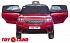 Электромобиль Джип Range Rover Velar, красный краска, свет и звук  - миниатюра №3