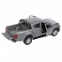 Машина пикап Mitsubishi Pickup L200 13 см матовый серый двери и багажник открываются металлическая  - миниатюра №3