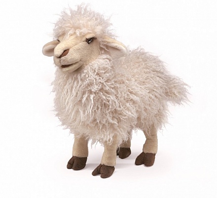 Мягкая игрушка - Белая овца, 41 см 
