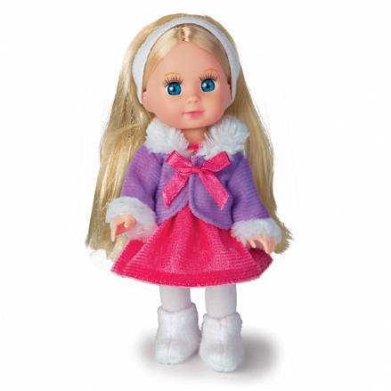 Интерактивная кукла Машенька в зимней одежде, 15 см 