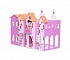 Домик с мебелью для кукол - Замок Джульетты, бело-розовый  - миниатюра №4