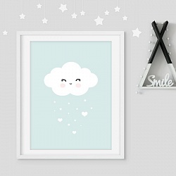 Постер - Мечтательное облачко, размер А3 (Астел Медиа, 0126A3) (ассортимент) - миниатюра