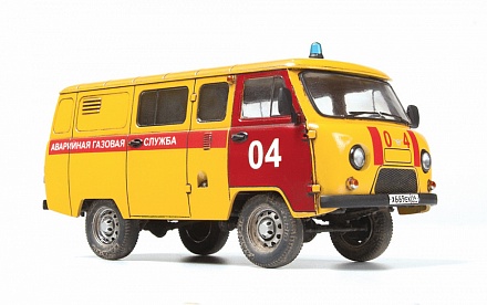 Сборная модель – УАЗ 3909 Аварийная газовая служба 
