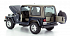 Металлическая машинка Bburago Jeep Wrangler Sahara масштаб 1:18  - миниатюра №7