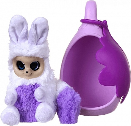 Плюшевая игрушка Bush baby world со спальным коконом – Пушастик Аби, 17 см 
