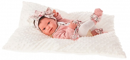 Кукла-младенец – Беатриц в розовом, 42 см 