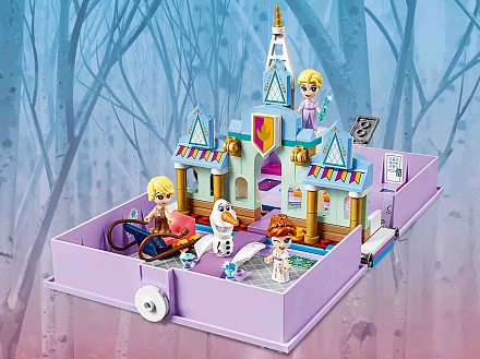 Конструктор Lego Disney Princess - Книга сказочных приключений Анны и Эльзы 