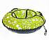 Санки надувные - Тюбинг, собачки на салатовом, диаметр 118 см  - миниатюра №9
