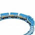 Железная дорога Синий Трактор длина 90 см на батарейках  - миниатюра №2