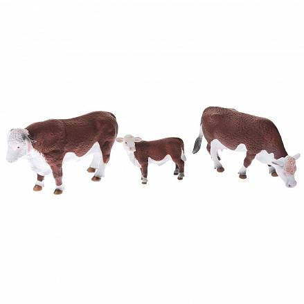 Набор Animal Planet – Герефордские коровы, 3 штуки 