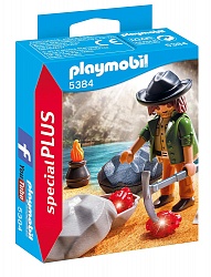 Игровой экстра-набор: Охотник за драгоценными камнями (Playmobil, 5384pm) - миниатюра