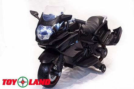 Электромотоцикл Moto черный 