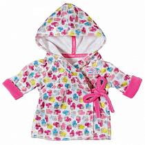 Одежда для куклы Baby Born - Халат с капюшоном (Zapf Creation, 822-463) Одежда для куклы Baby Born - Халат с капюшоном (Zapf Creation, 822-463)