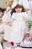 Кукла Пепа в белом кружевном платье, 60 см.  - миниатюра №6