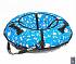 Санки надувные Тюбинг - Собачки на голубом, диаметр 105 см  - миниатюра №6