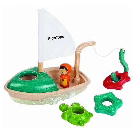 Набор игрушек для ванной - Лодка 