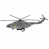 Модель Транспортный вертолёт 20 см свет-звук с люком подвижные детали металлическая  - миниатюра №2